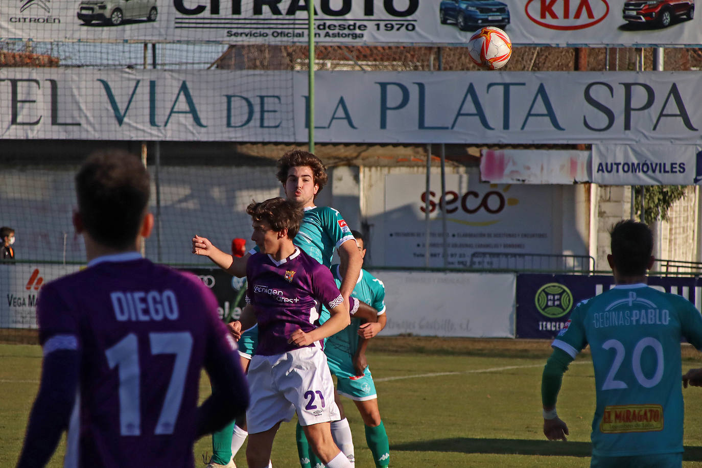 Maragatos y palentinos se ven las cara en La Eragudina en el primer partido del año para los de Chuchi Jorqués.