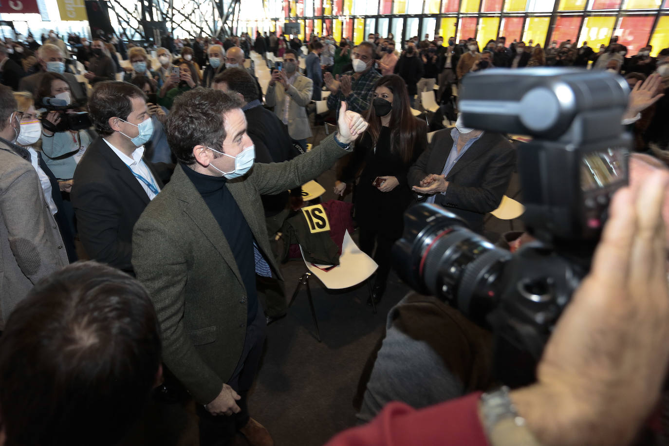 El secretario general del Partido Popular, Teodoro García Egea, inaugura el XIV Congreso autonómico del PP de Castilla y León.