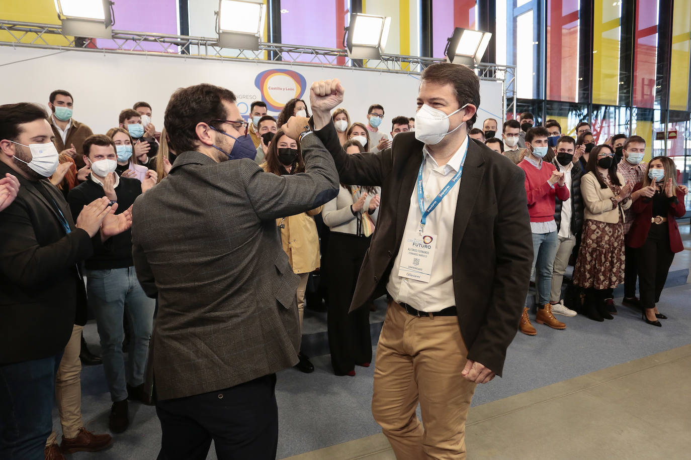 Inicio del XIV Congreso del Partido Popular de Castilla y León. En la imagen, elección de la Mesa del Congreso y aprobación del Reglamento del Congreso. En la imagen, la presidenta del Comité Organizador, Isabel Blanco.