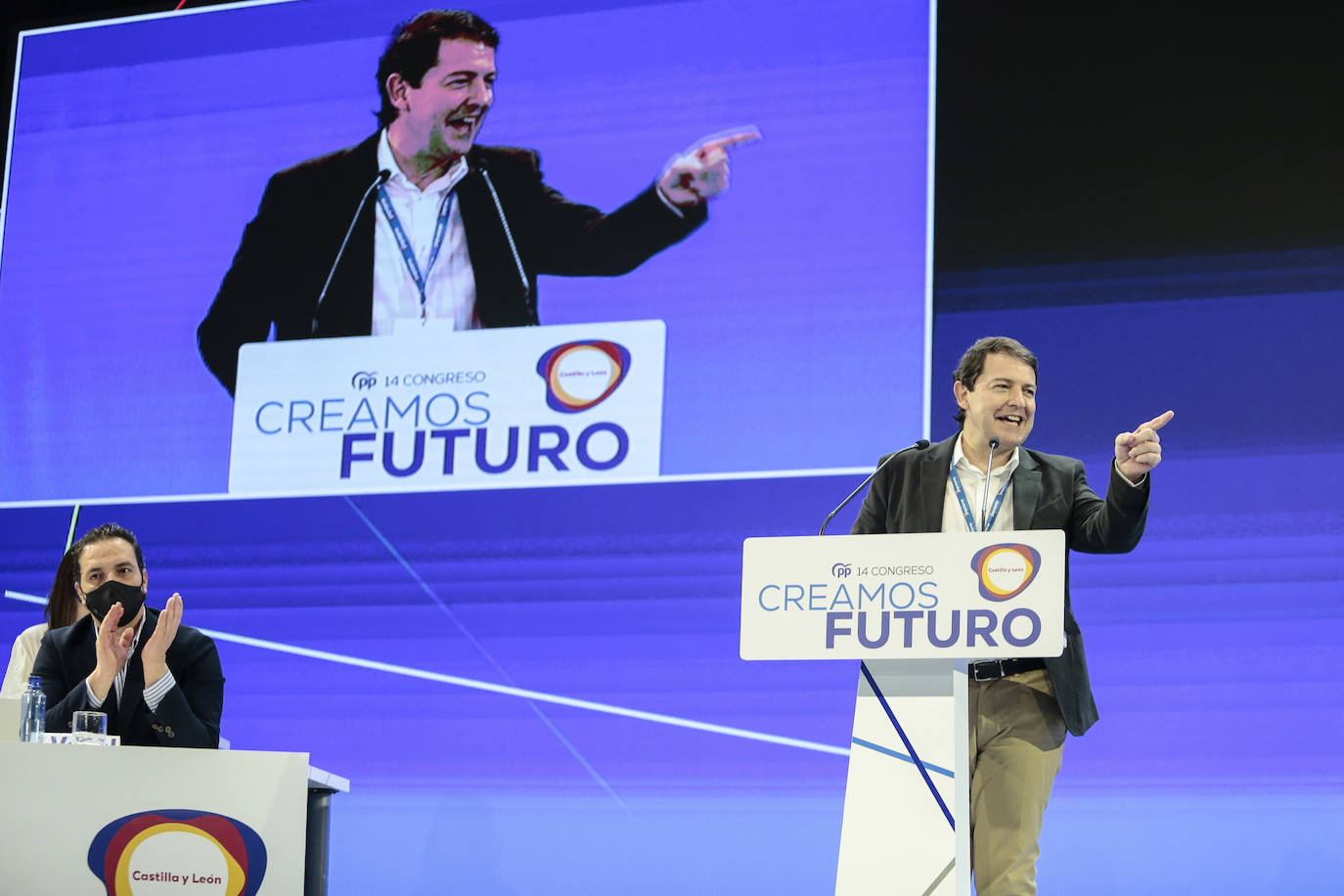 ntervención del presidente del Partido Popular, Alfonso Fernández Mañueco, en el XIV Congreso autonómico del PP.