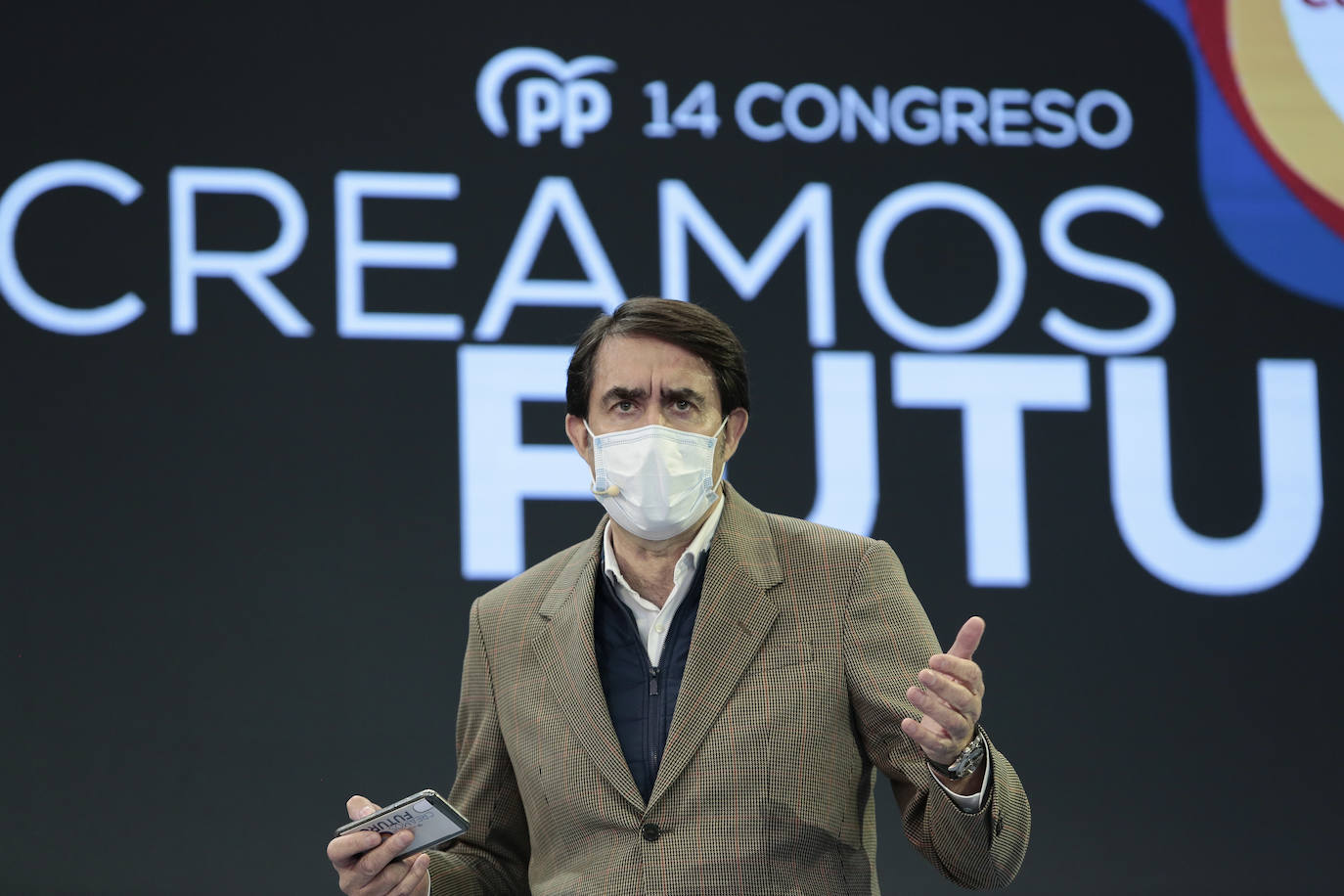 Inicio del XIV Congreso del Partido Popular de Castilla y León. En la imagen, elección de la Mesa del Congreso y aprobación del Reglamento del Congreso. En la imagen, la presidenta del Comité Organizador, Isabel Blanco.