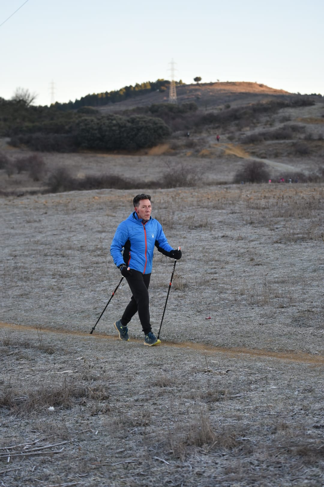 Participantes en la Transcandamia 2022 en la categoría de andarines