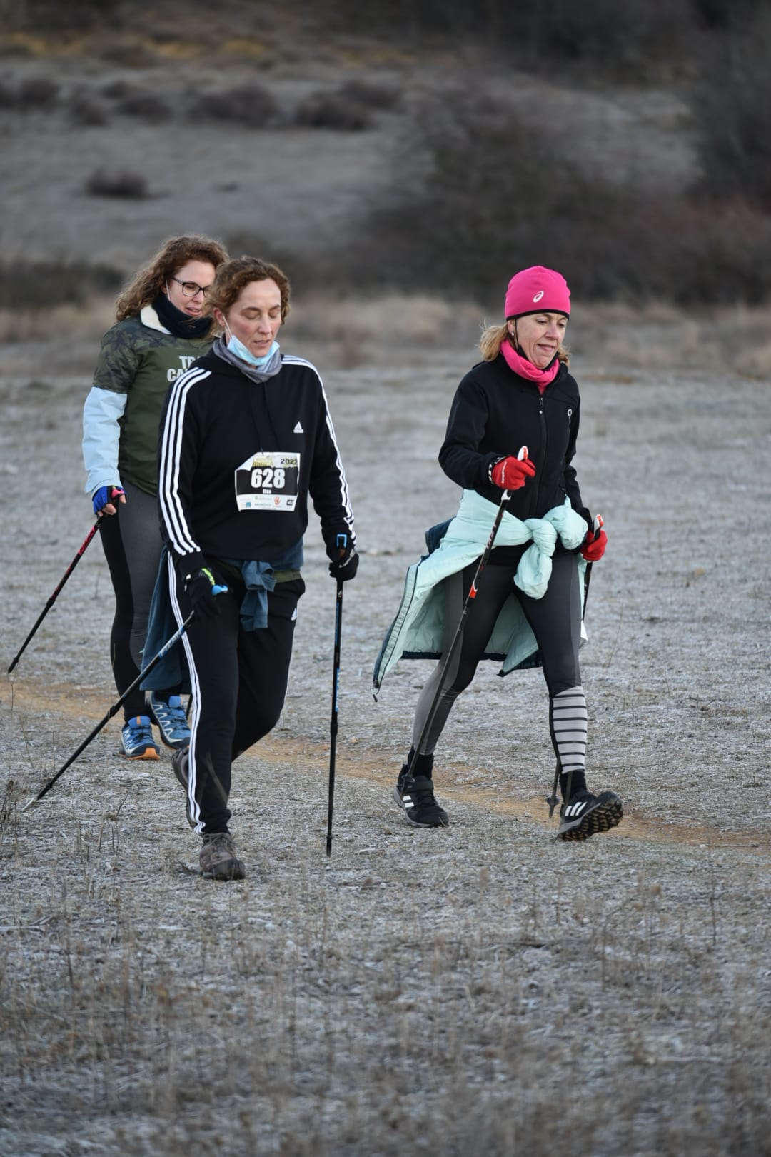 Participantes en la Transcandamia 2022 en la categoría de andarines