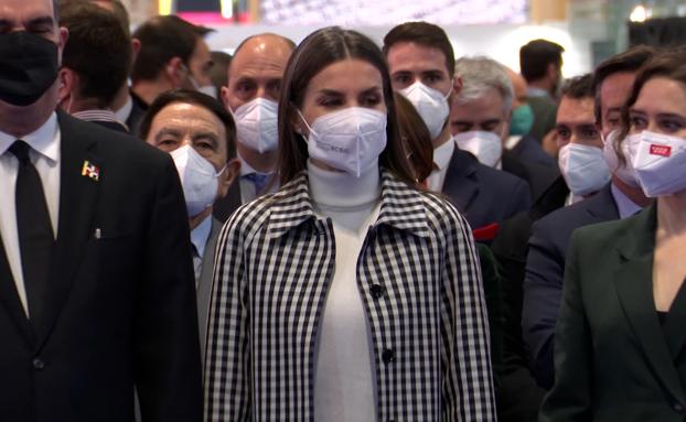 La Reina Letizia, en Fitur.