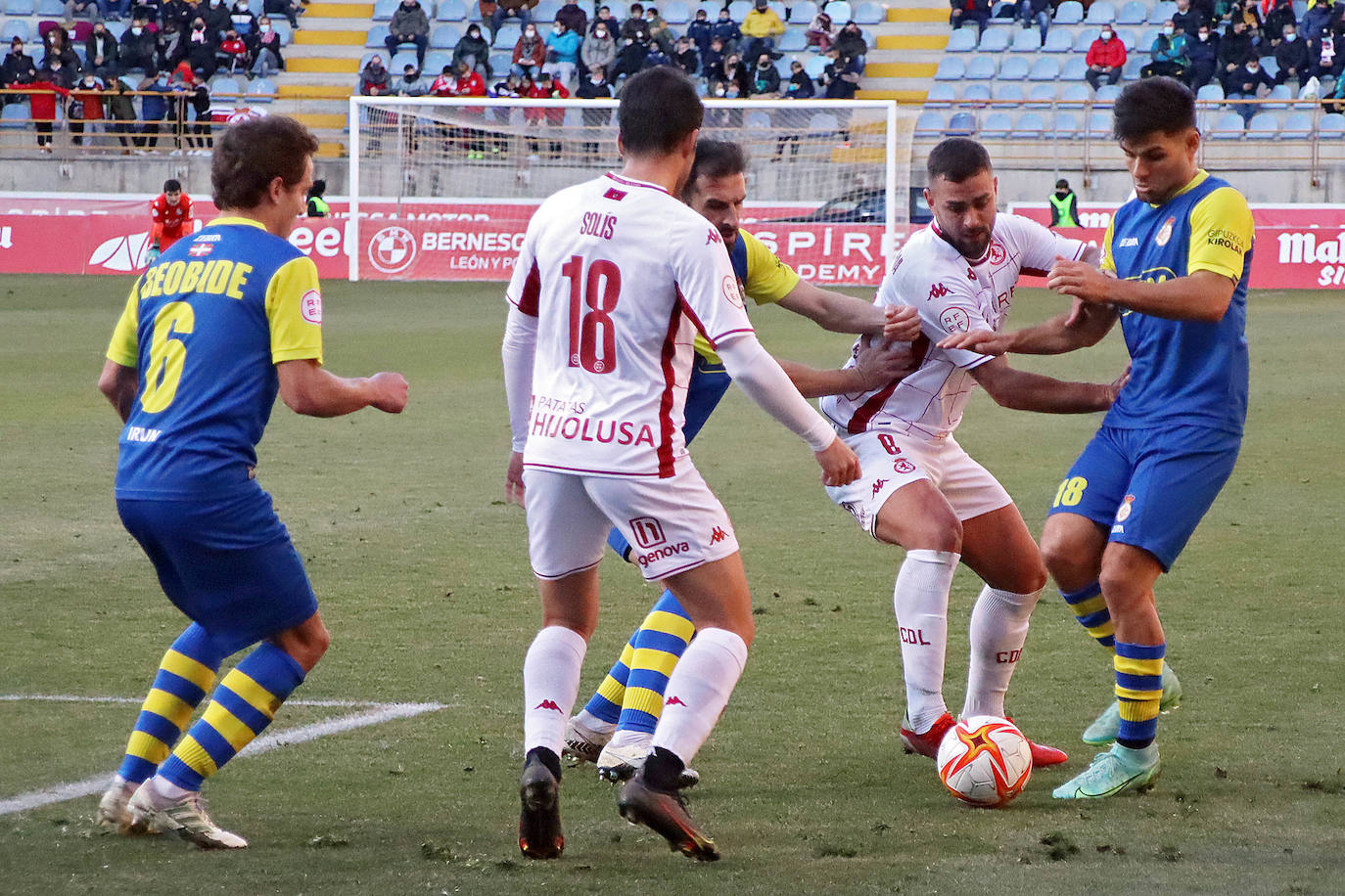 La Cultural estrena el 2022 en el Reino de León cerrando la primera vuelta ante el Real Unión