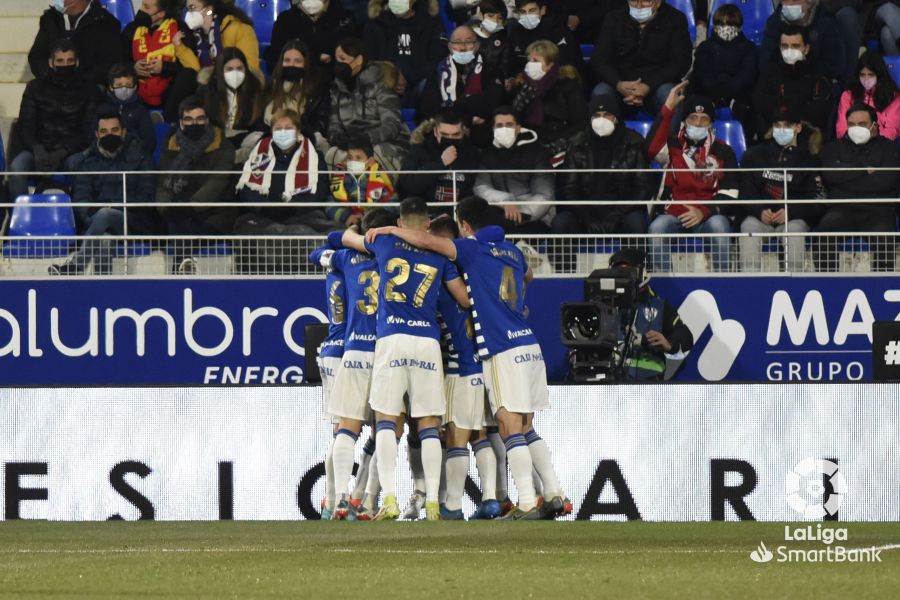 El conjunto berciano ha retomado la competición ante el equipo altoaragonés