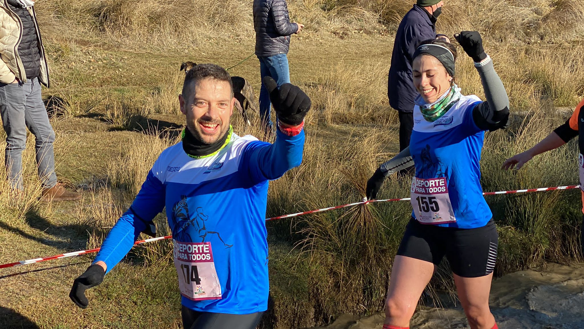 Jorge García Villacorta y Mónica Aller triunfan en el Cross de Villabalter