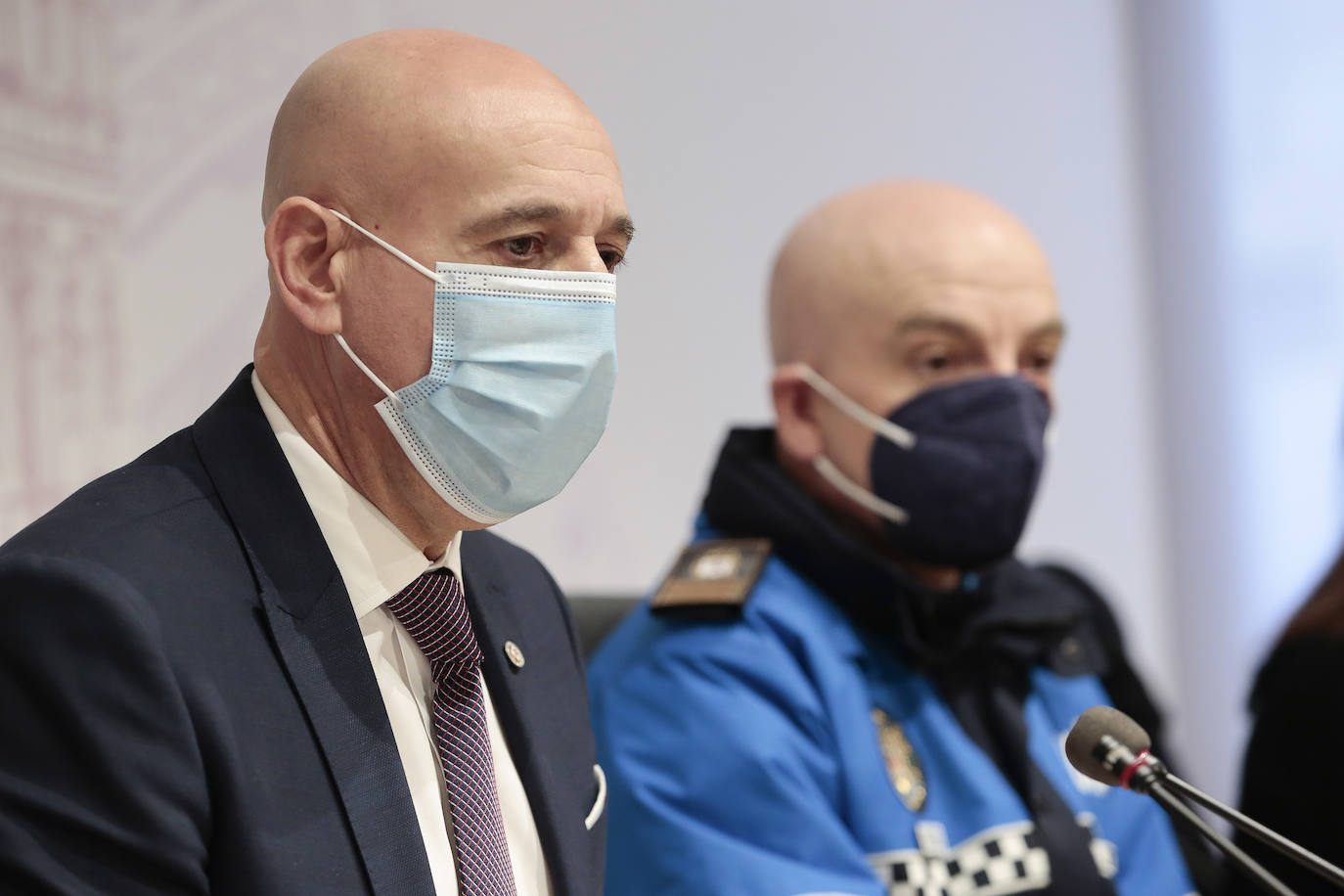 El alcalde de León, José Antonio Diez, presenta el proyecto de Vía de Penetración Norte de la ciudad.