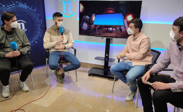 Luis Castillo y Álvaro Somovilla, entrenadores de Basket León y Reino de León, en deporte(n)vivo.