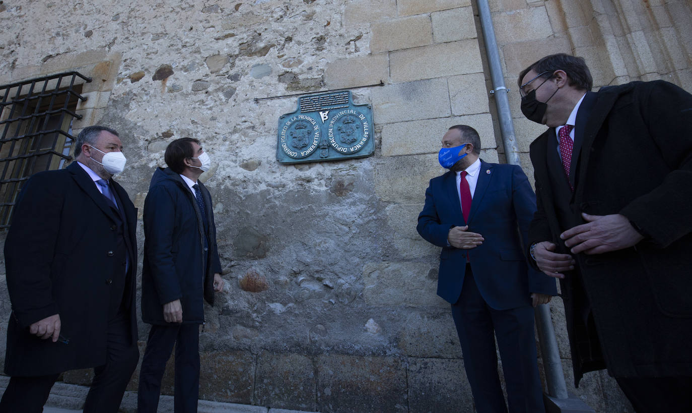 Acto conmemorativo del bicentenario de la Provincia del Bierzo. El acto ha contado con numerosos representantes institucionales que han hecho causa común en el reconocimiento a esta zona de la provincia de León. 