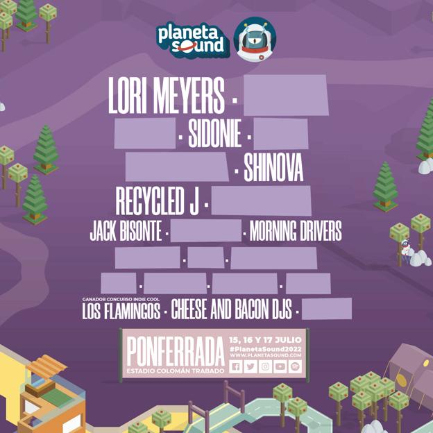 Primeras confirmaciones del Planeta Sound de Ponferrada.