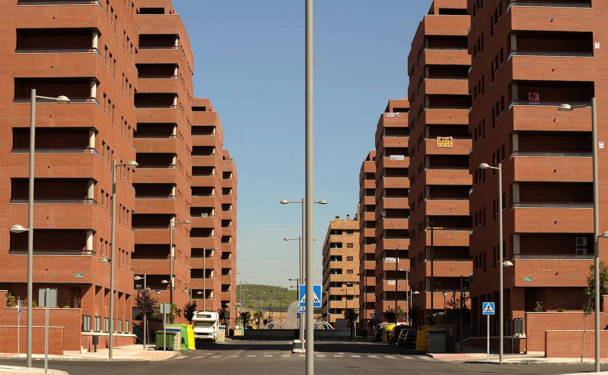 Macro-urbanización en Seseña (Toledo).