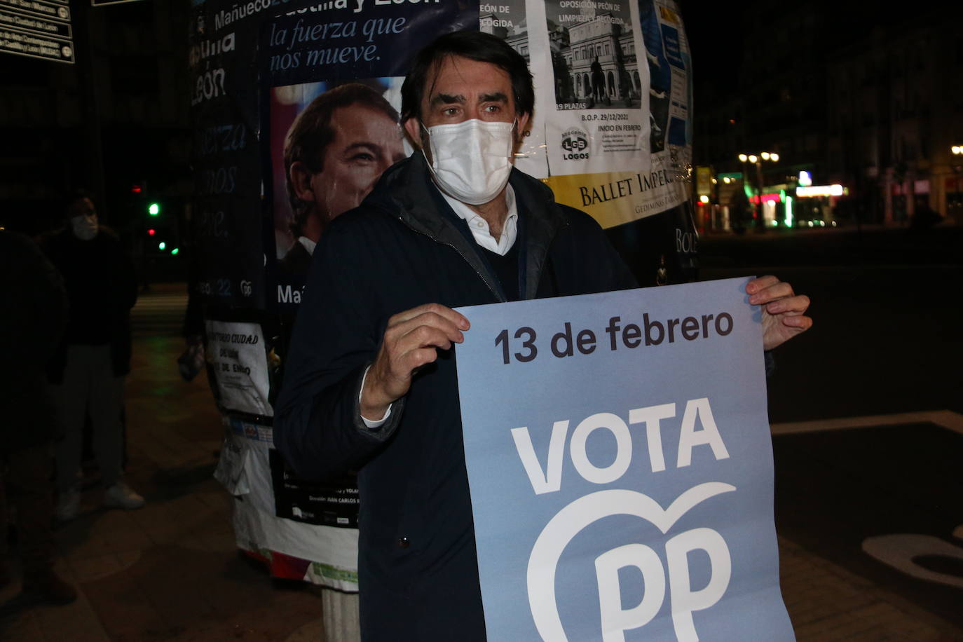 Los candidatos populares inician la campaña electoral a las Cortes de Castilla y León.