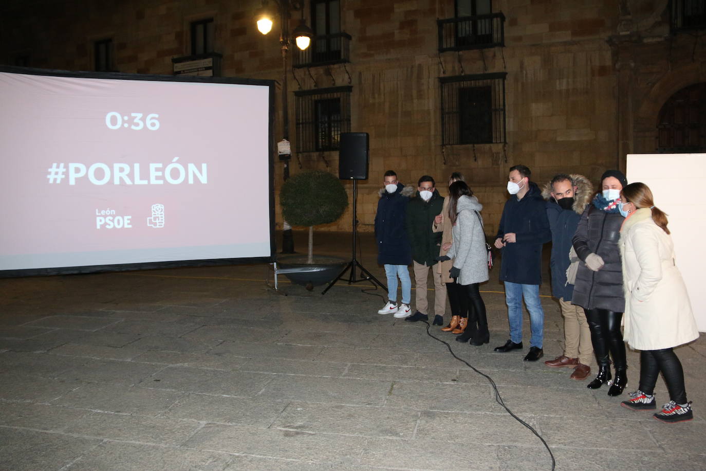 Los candidatos del PSOE inician la campaña electoral a las Cortes de Castilla y León.