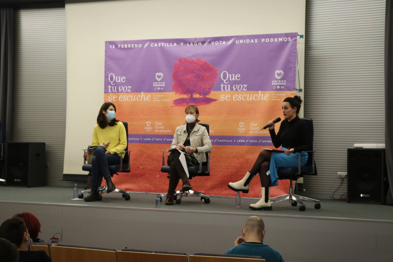 Fotos: Podemos presenta la Agenda Feminista