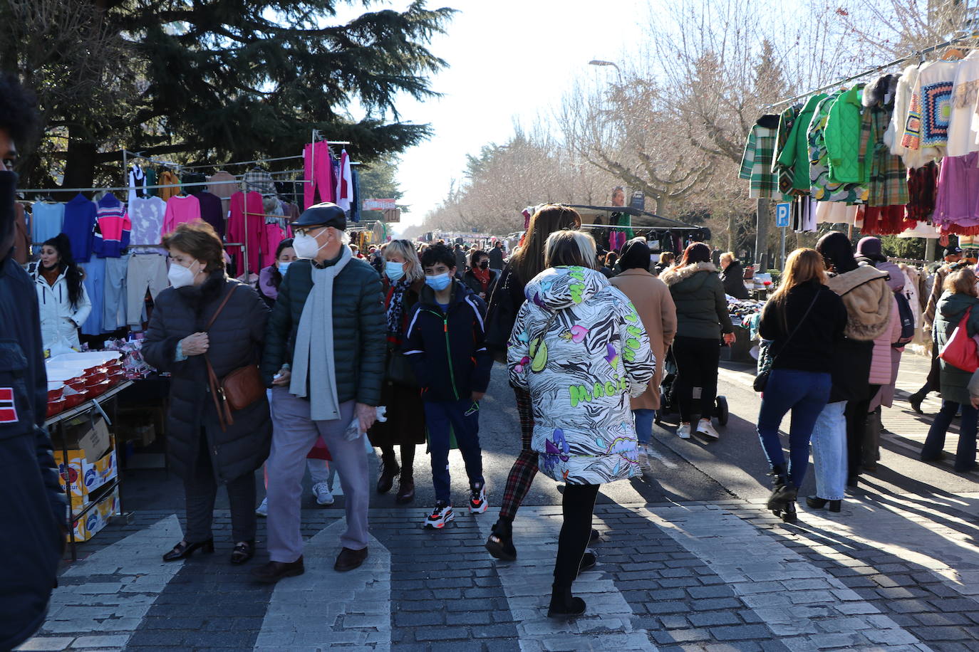 Varias formaciones han aprovechado la mañana para recorrer la calle y hacer campaña en estos primeros días para el 13-f.