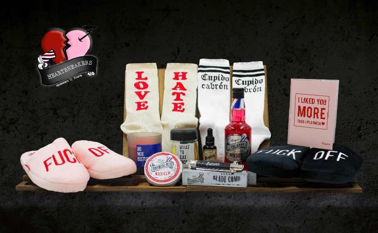 Pack ofrecido por ambas empresas para celebrar San Valentín.