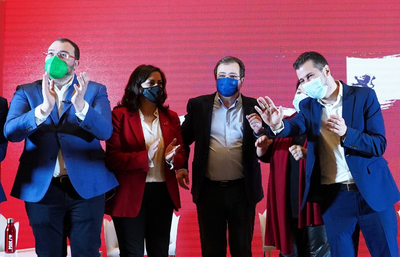 Convención de presidentes autonómicos del PSOE en Segovia.