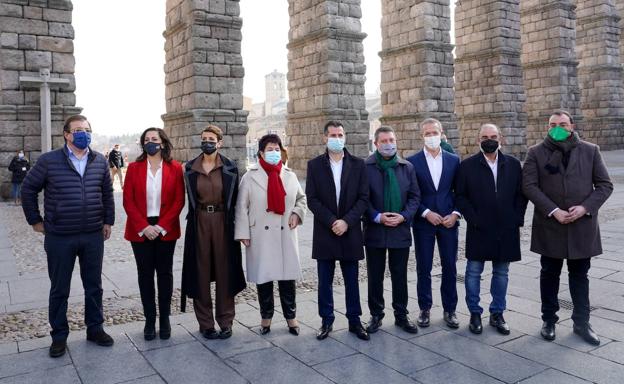 Lambán cree que España «va a salir ganando» si Tudanca gobierna en Castilla y León