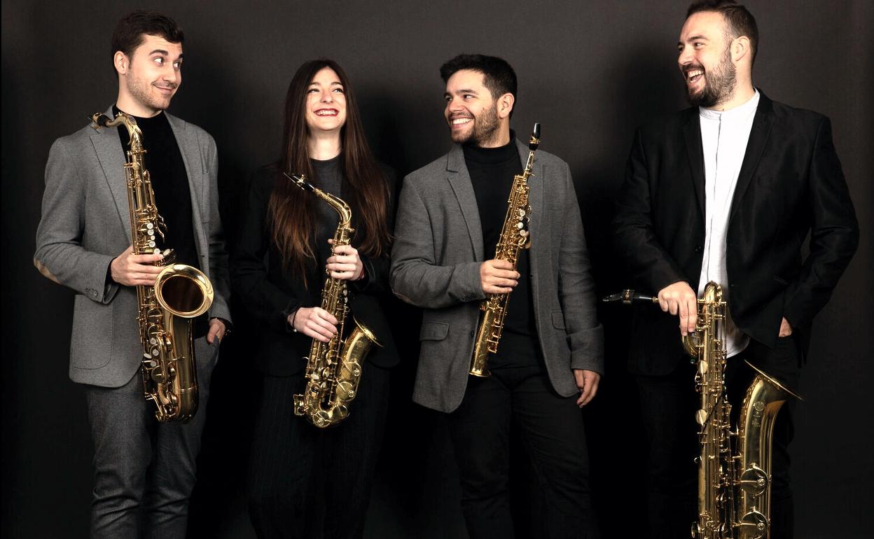 El cuarteto de saxofonistas 'Rhea Quartet' actuará en El Albéitar.