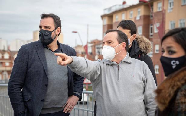 Ciudadanos San Andrés visita las obras en el muncipio.