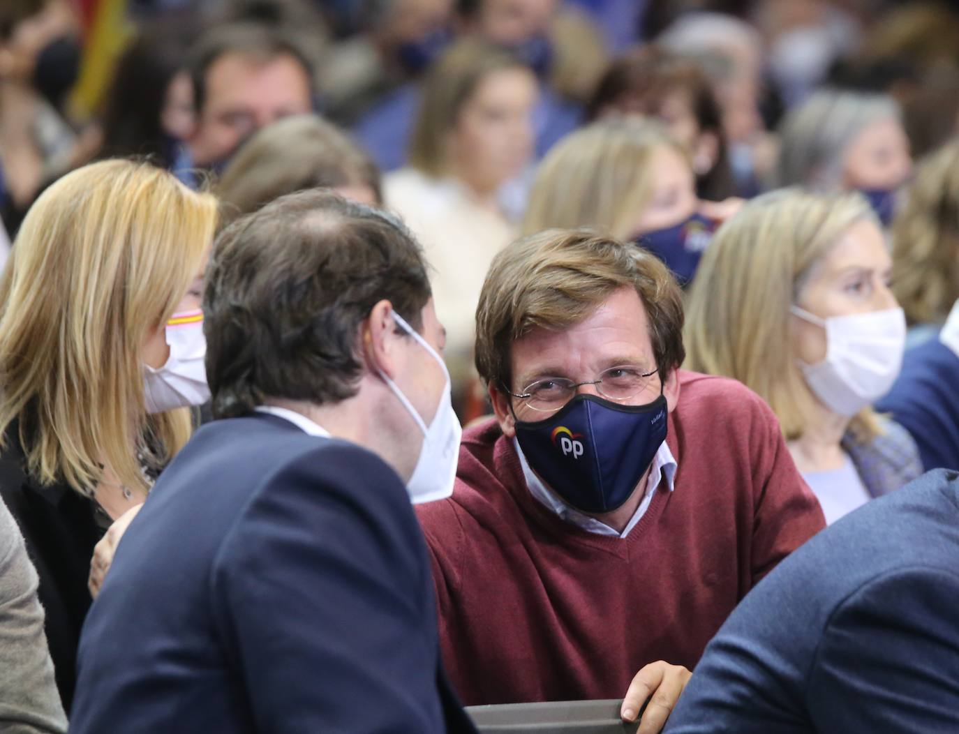 Fotos: El candidato del Partido Popular a la Presidencia de la Junta, Alfonso Fernández Mañueco, participa en un acto público en Valladolid con los presidentes autonómicos del PP