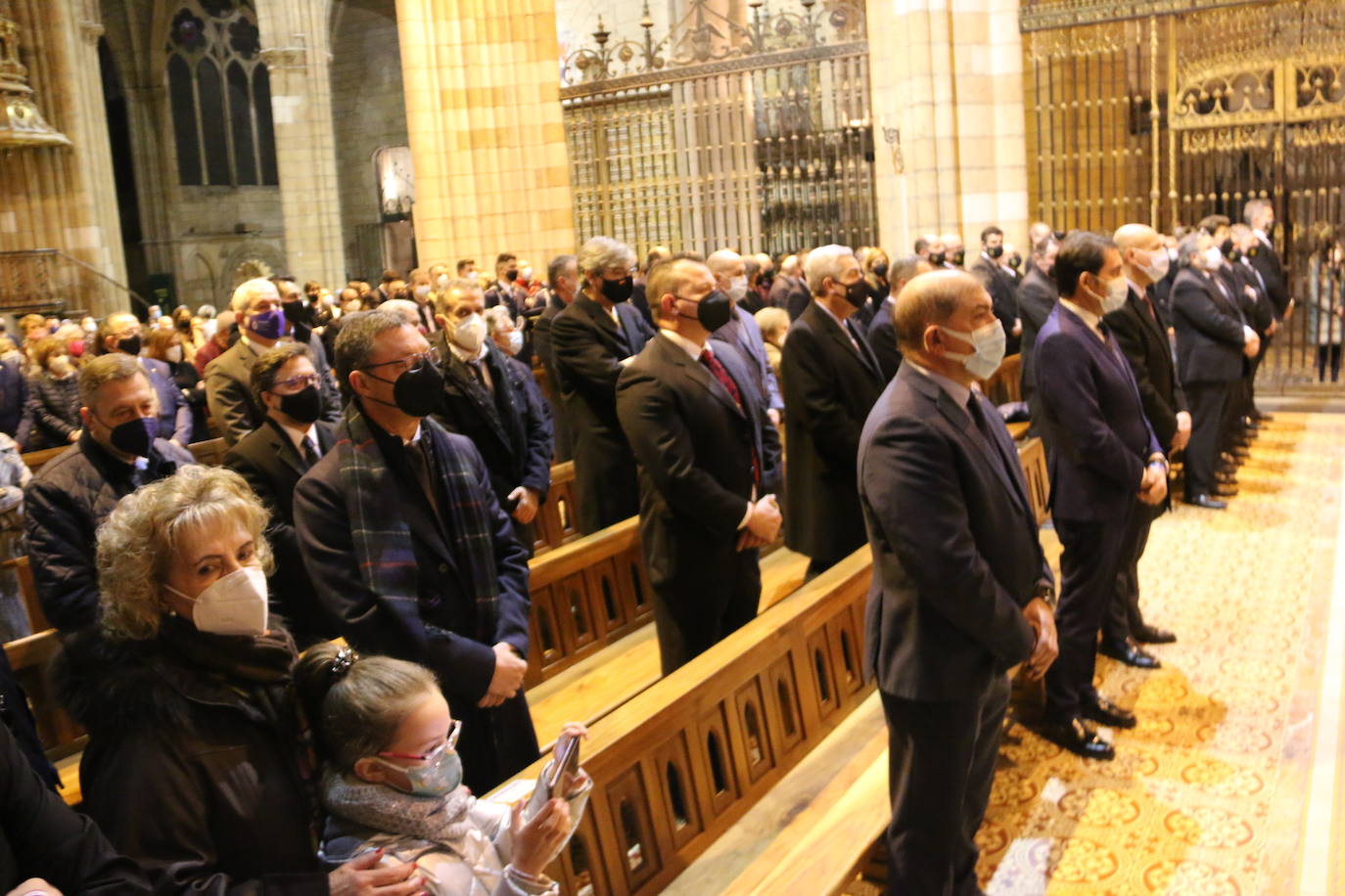 El acto se ha desarrollado en la Catedral de León y ha contado con la presencia de autoridades civiles y religiosas.