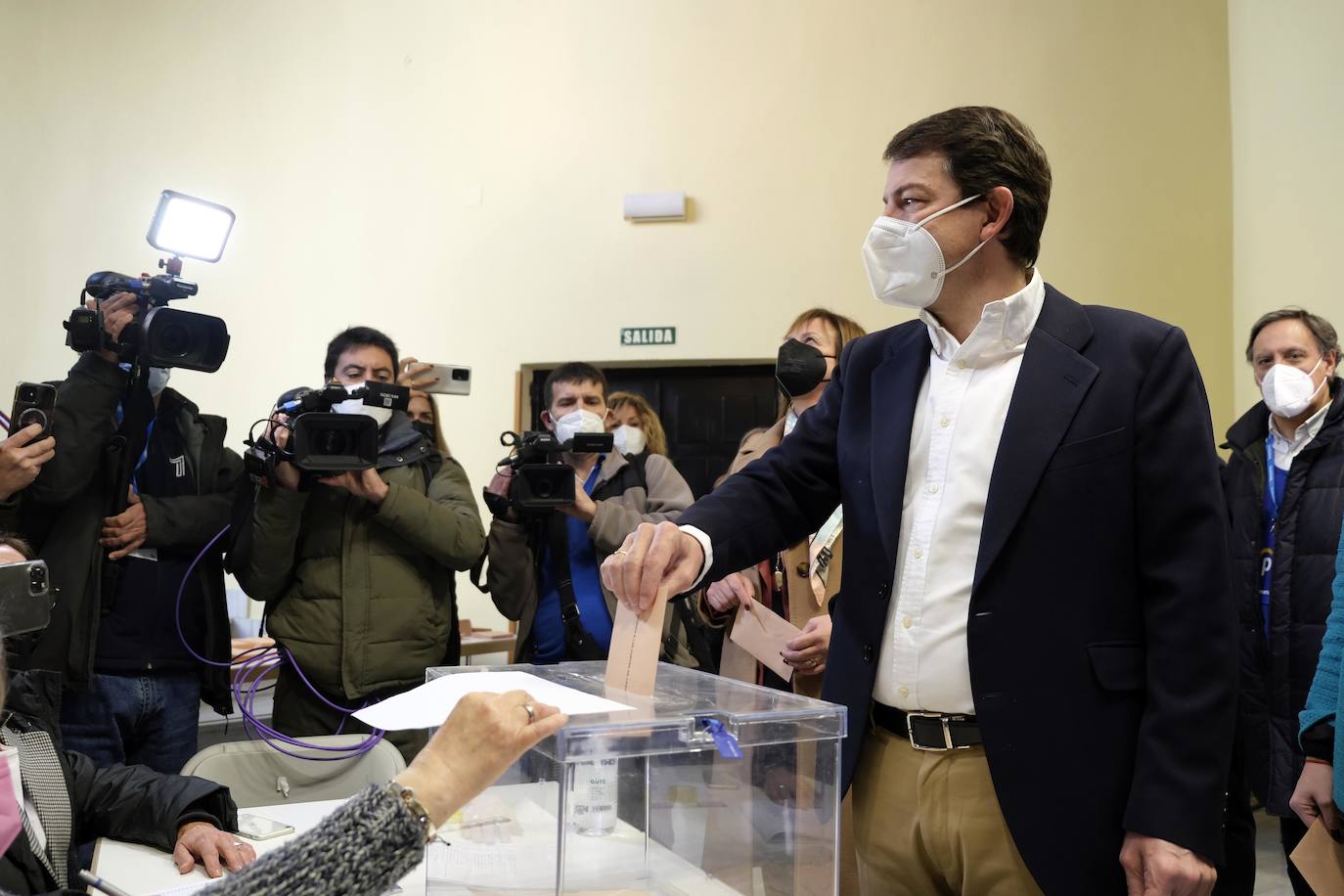 El candidato del Partido Popular afirma que «toda España está pendiente de Castilla y León».