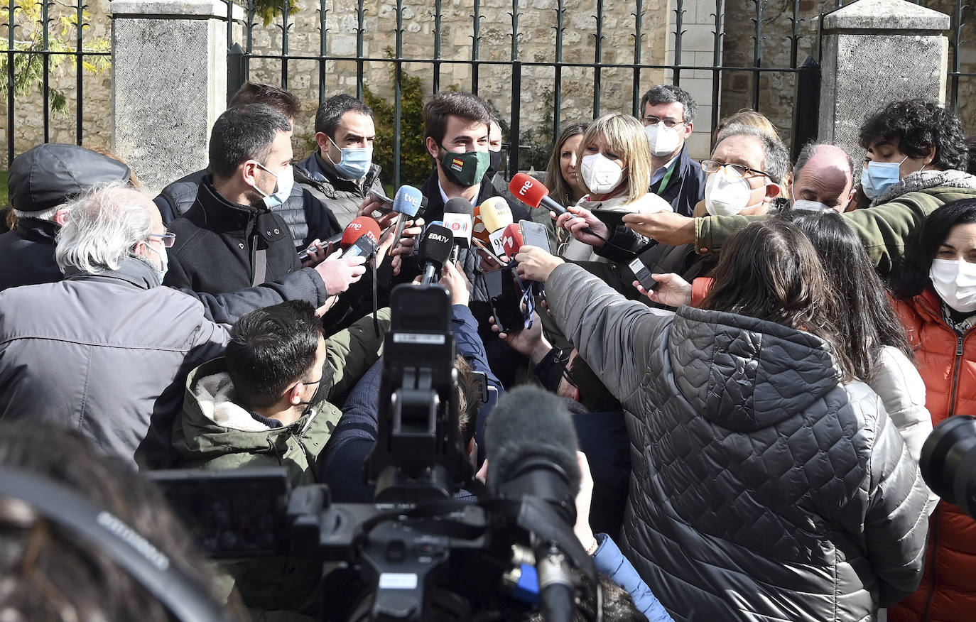 El candidato de Vox a la Junta de Castilla y León señala que «cada voto es importante».