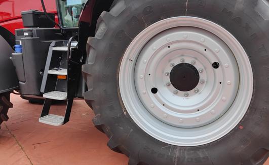 La maquinaria agrícola, uno de los protagonistas de la cita. 