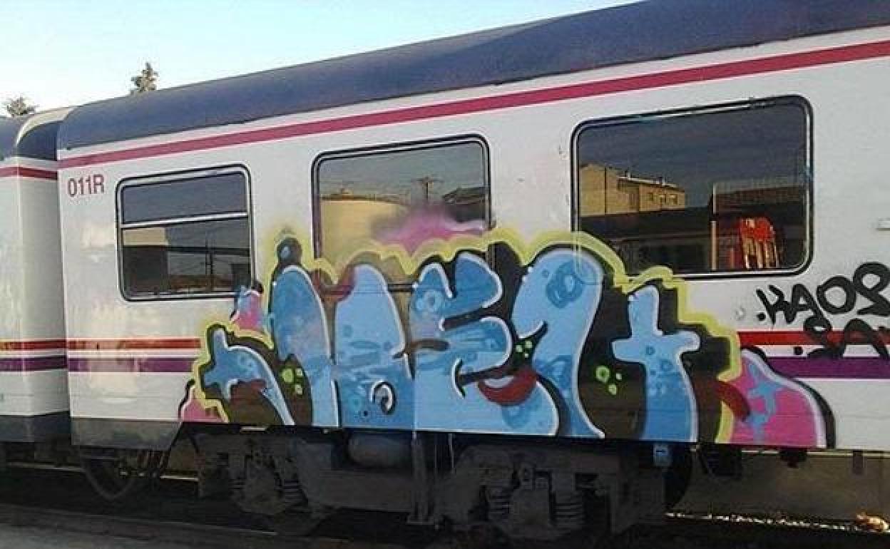 Detenidos en Burgos y León por causar daños en trenes en 2020 y 2021