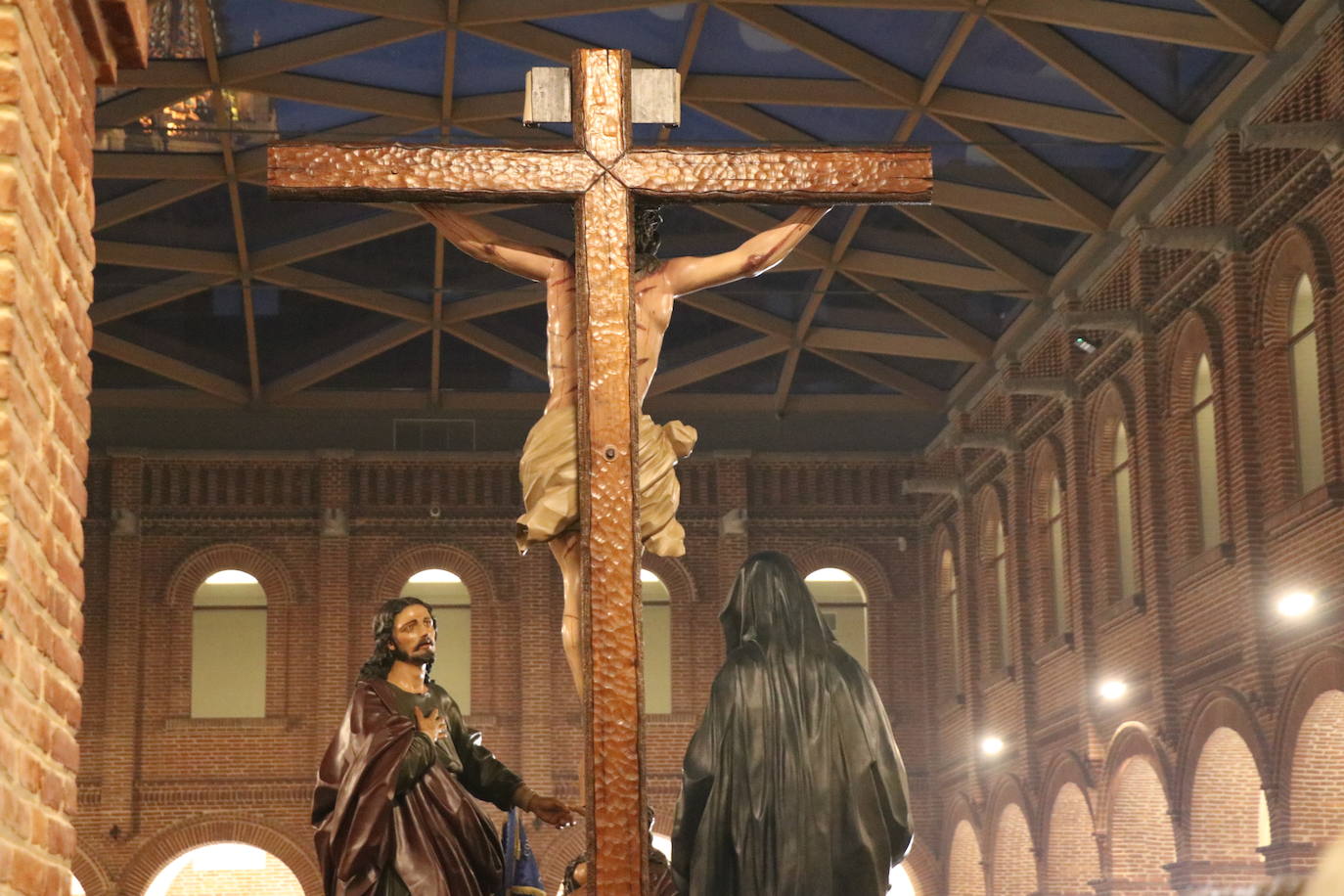 El nuevo misterio lucirá este domingo en el Museo de la Semana Santa 