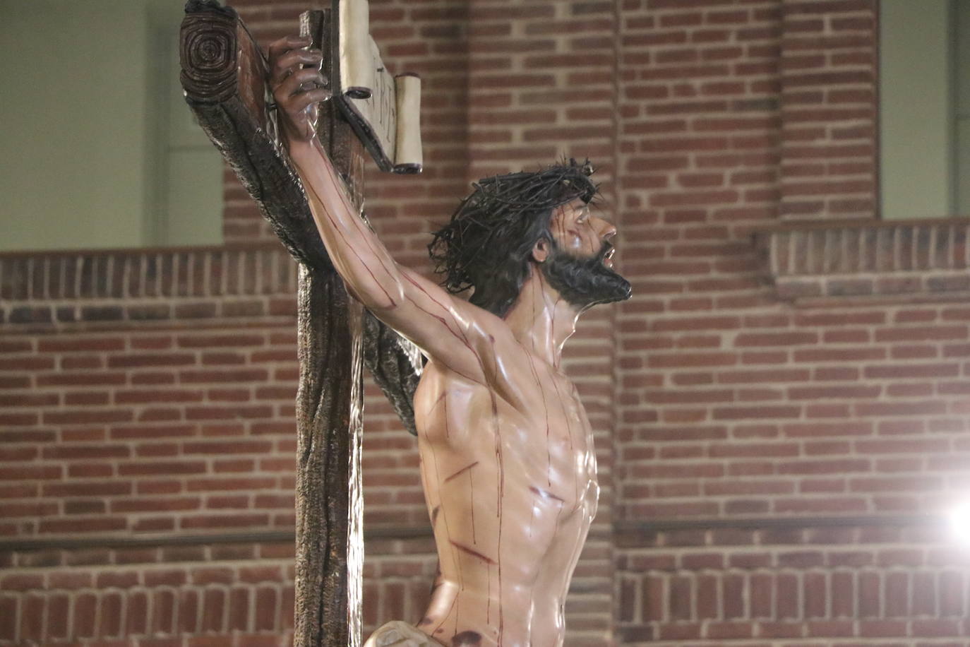El nuevo misterio lucirá este domingo en el Museo de la Semana Santa 