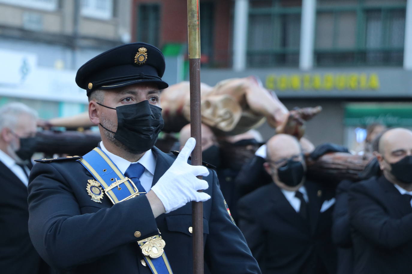 El paso recorrió este sábado las calles de la capital.