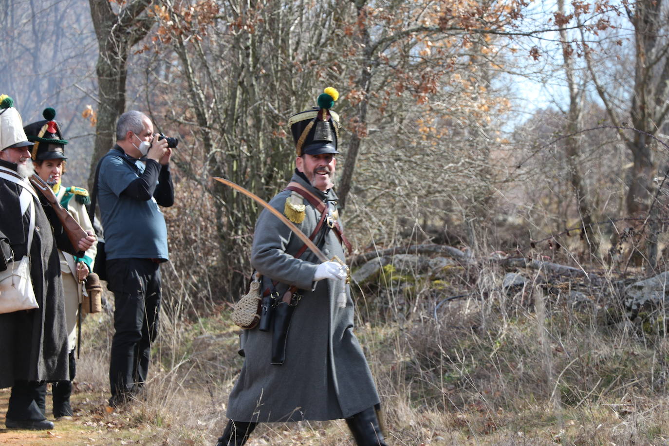 Recreación de la Batalla de Turienzo de los Caballeros (León).