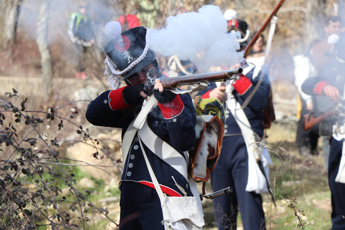 Recreación de la Batalla de Turienzo de los Caballeros (León).