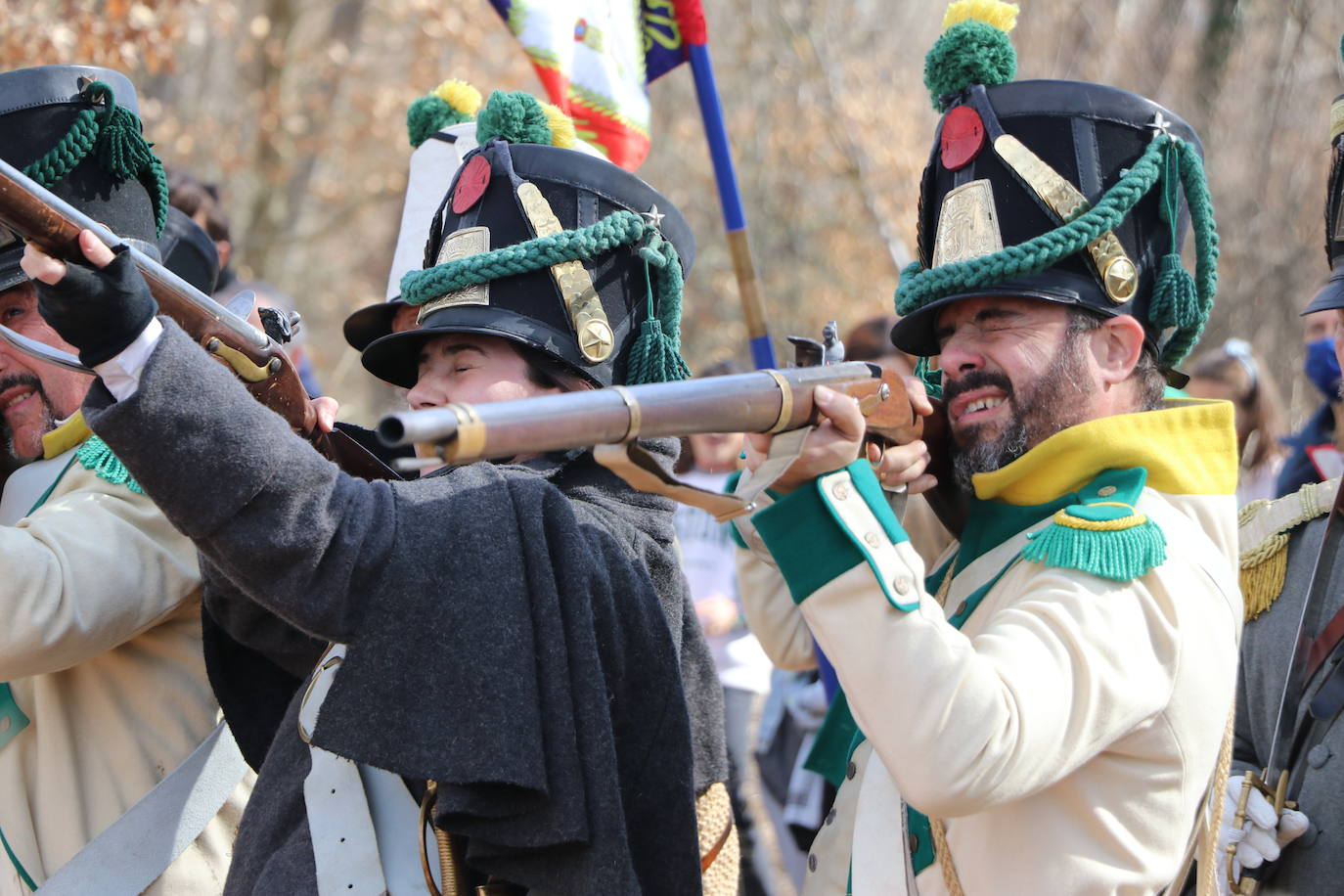 Recreación de la Batalla de Turienzo de los Caballeros (León).