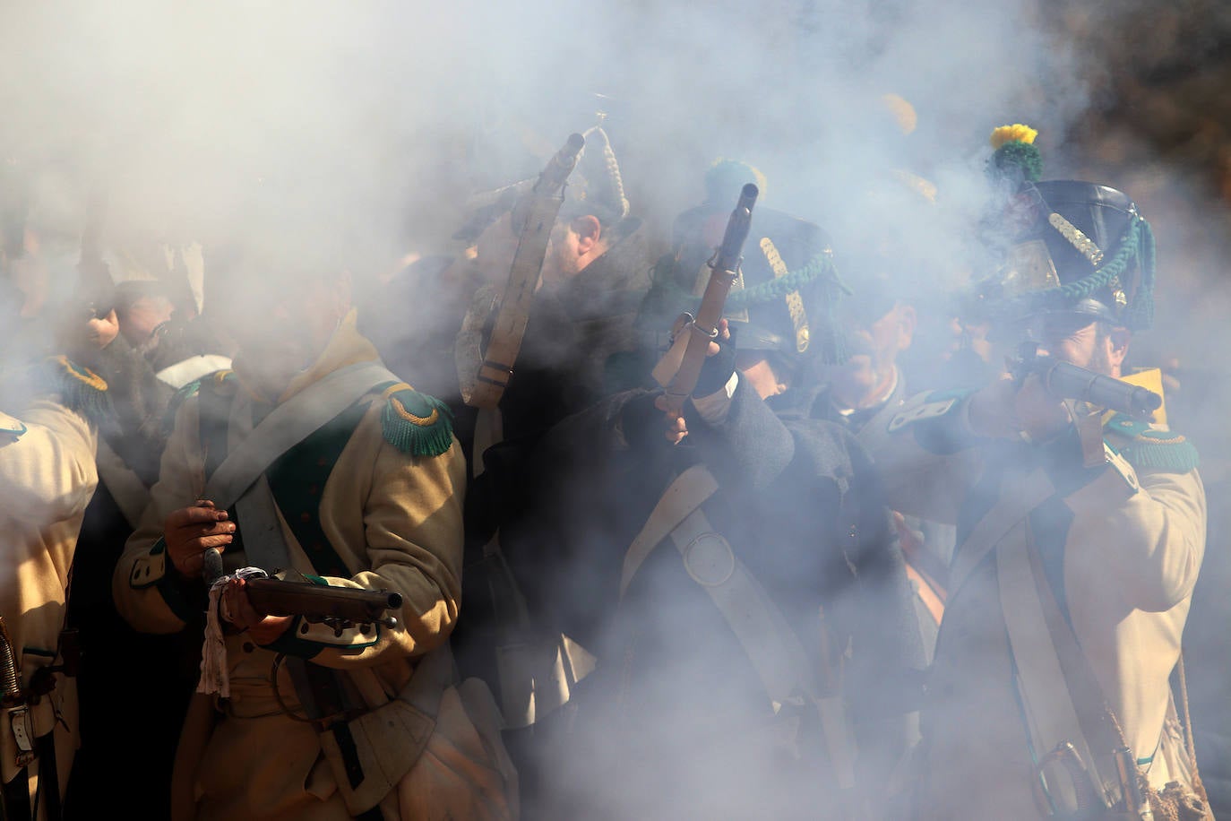 Recreación de la Batalla de Turienzo de los Caballeros.