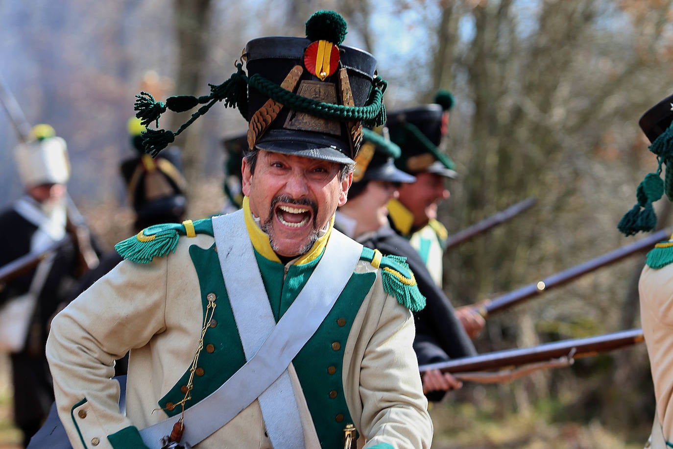 Recreación de la Batalla de Turienzo de los Caballeros.