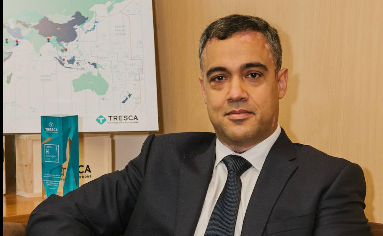 Francisco Carro, miembro de Colegio de Ingenieros Industriales de León y director general de Tresca..