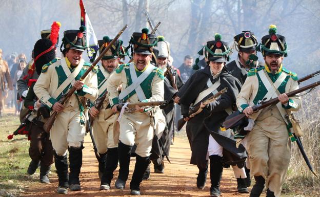 Imagen. La batalla de Turienzo, bajo el objetivo de Sandra Santos. 