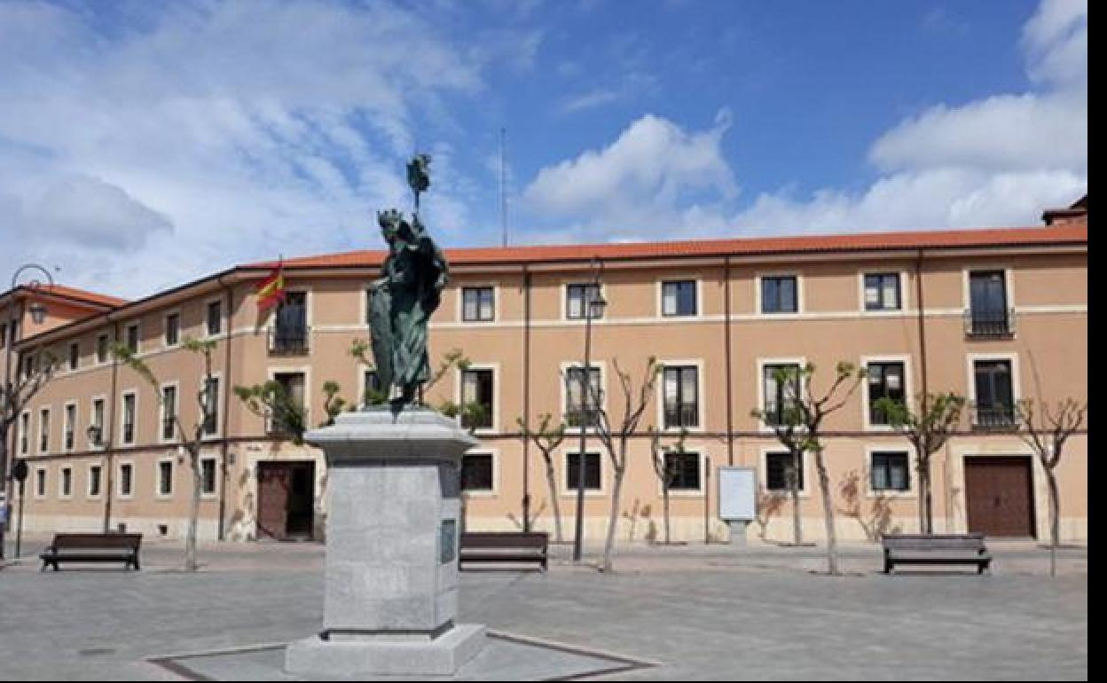 Fachada del Instituto Legio VII en León capital.