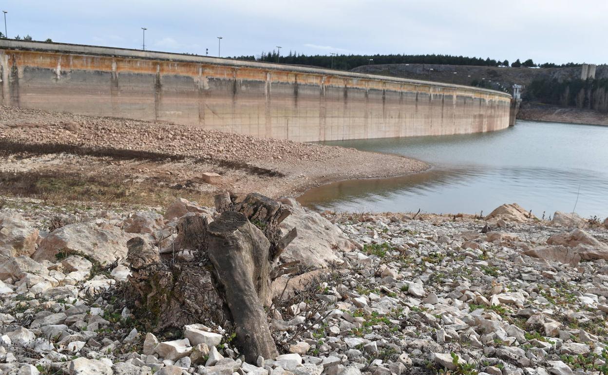 Embalse de Aguilar de Campoo. 