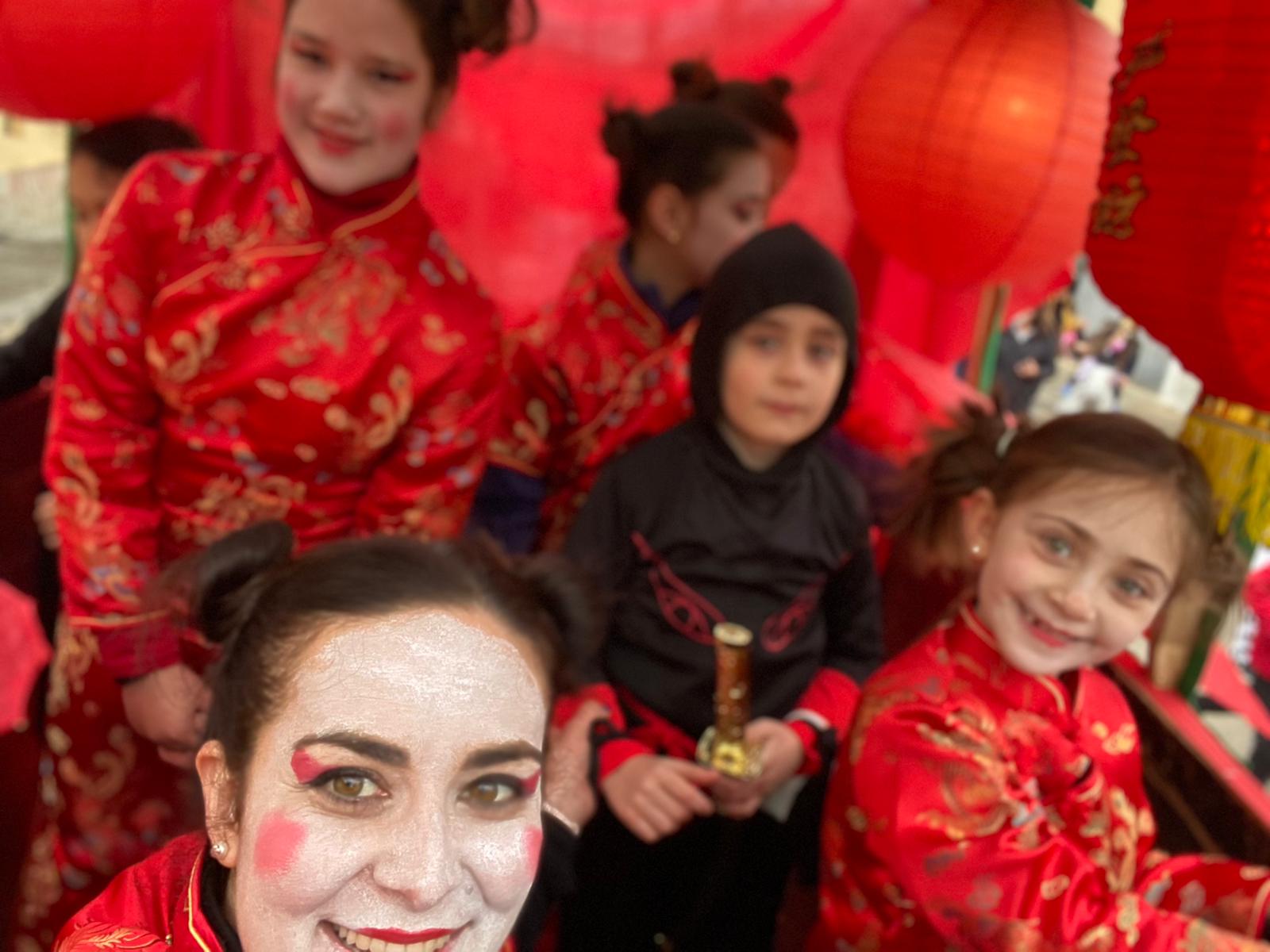 El carnaval de Garrafe de Torío ha mostrado una gran variedad de disfraces.