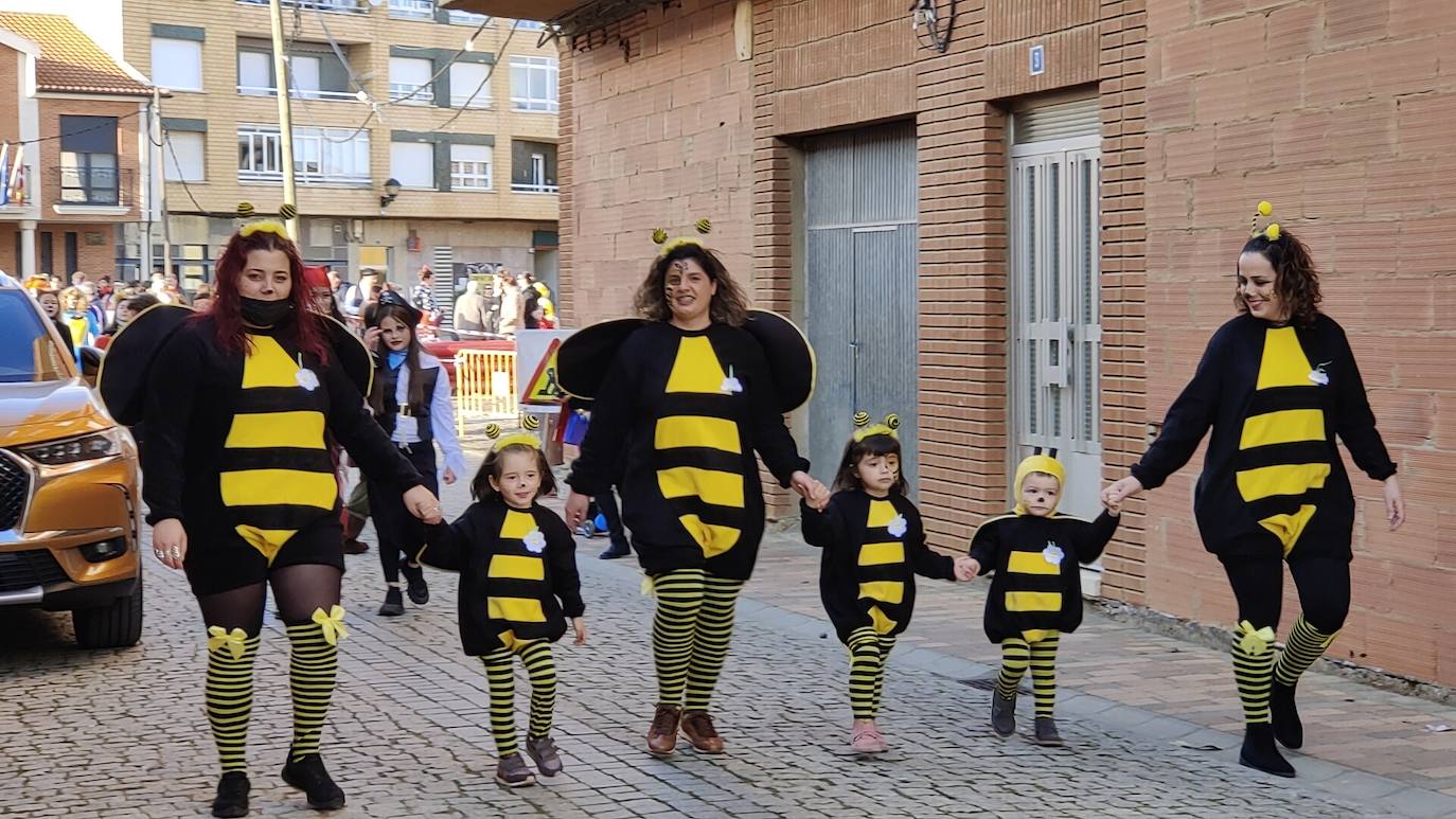 La localidad leonesa acogió los actos de esta fiesta de febrero en la que cada vecino aporta su disfraz.