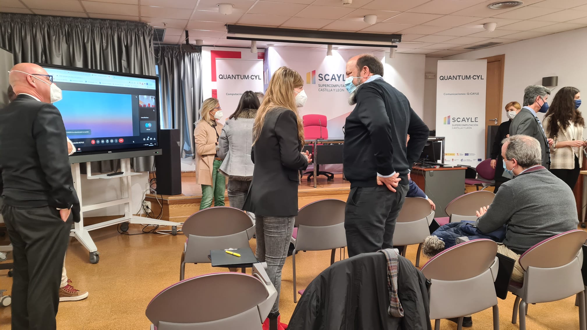 Fotos: Presentación del ecosistema cuántico de Castilla y León