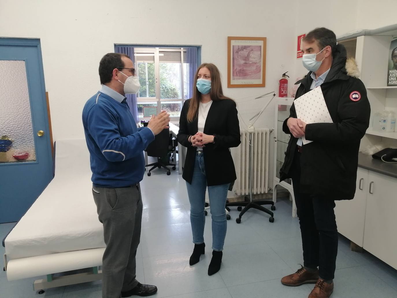 La Junta prevé finalizar en abril las dos nuevas unidades de convivencia de la residencia de mayores de Armunia .