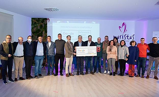 Los colegios San José y Champagnat de León reciben el certificado Google Reference Network.