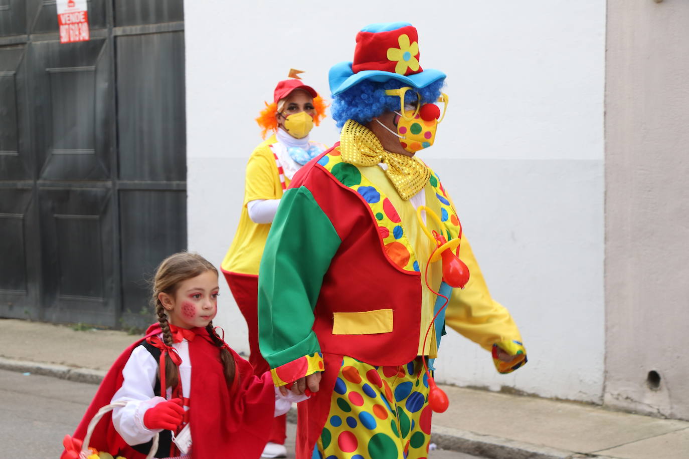 Cabalgata del sábado de Piñata en Astorga.