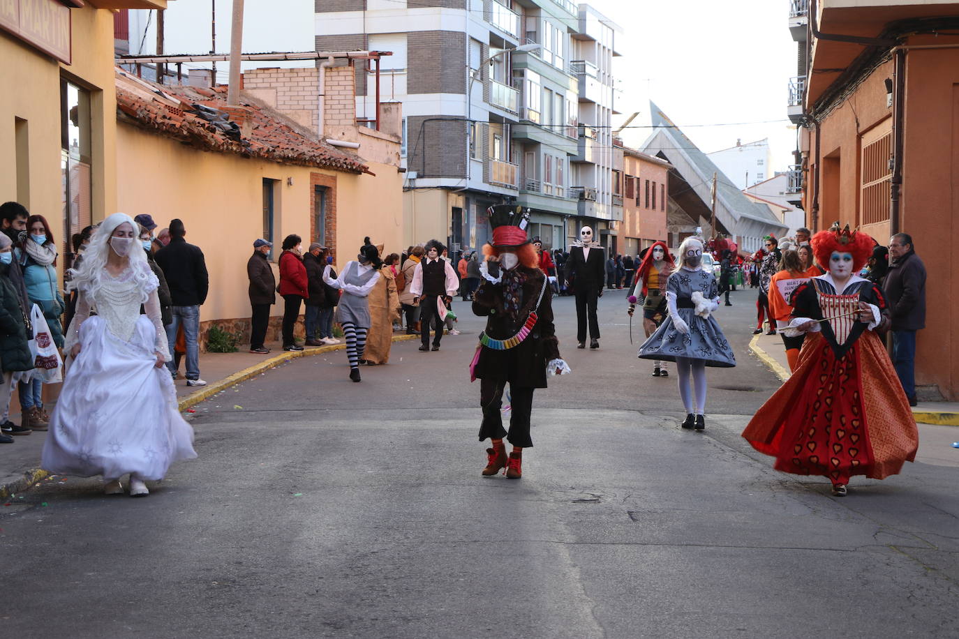 Cabalgata del sábado de Piñata en Astorga.